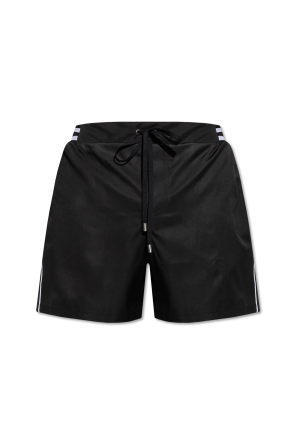 ショートパンツ VERSACE Women Shorts  Burmudas 1015377 1A100961B000 Black VERSACE Versace Black Shorts | jentestore